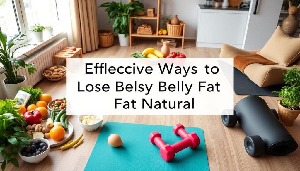 How I Lost Belly Fat Naturally at Home