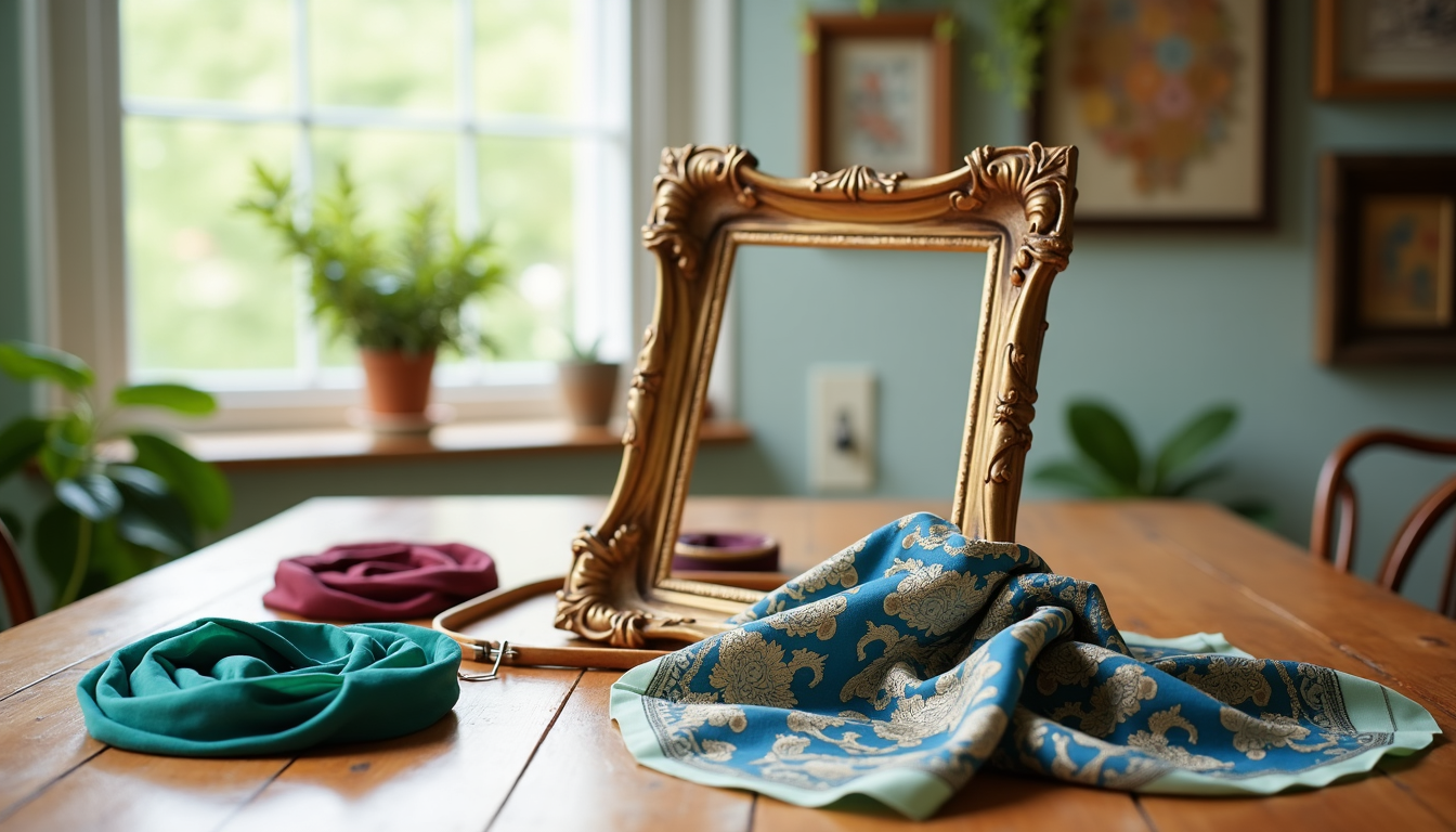 Hero Image for How to Turn Old Scarves into Beautiful Home Decor: A Beginner's Guide