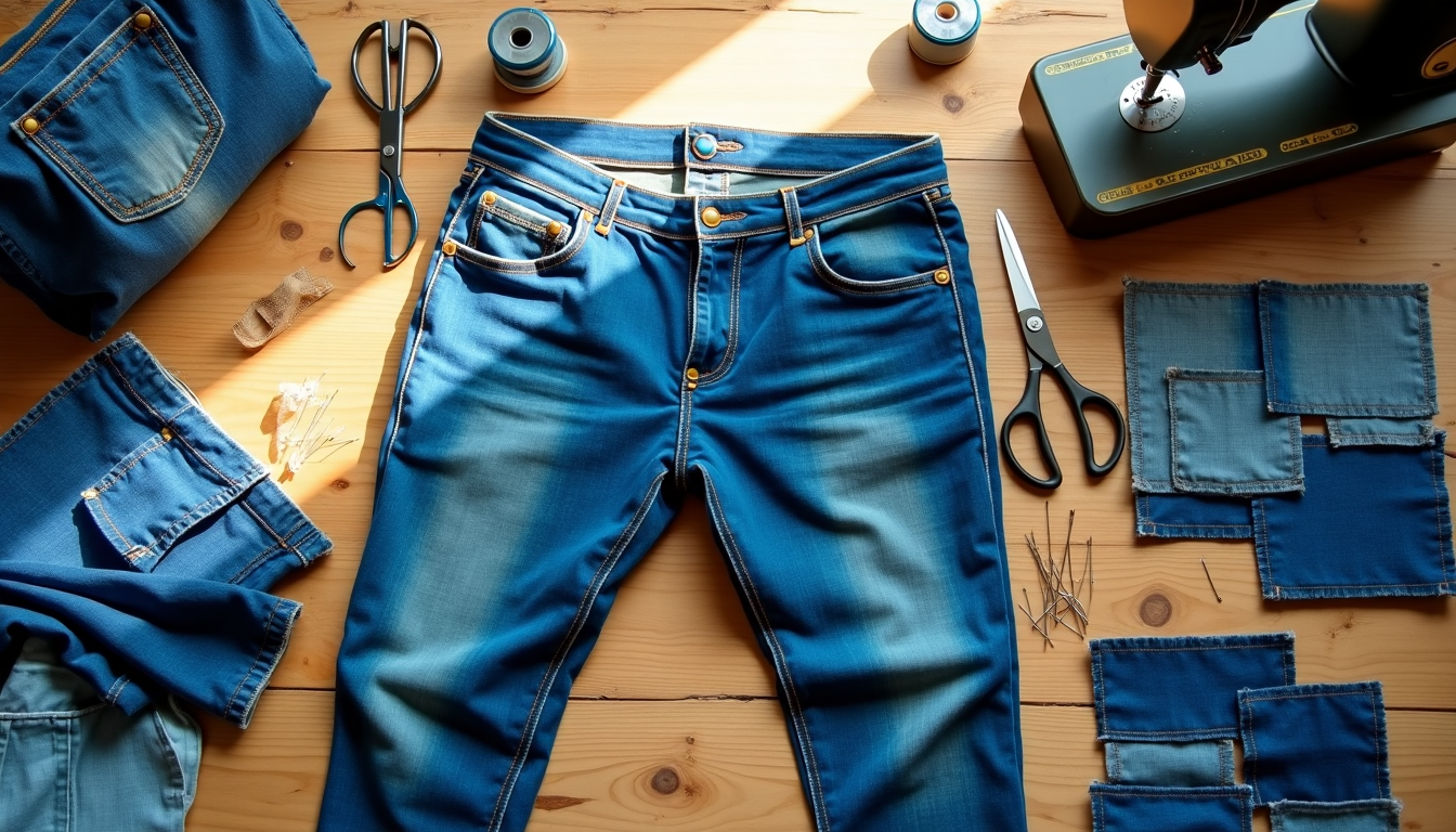 Hero Image for How to Repurpose Jeans: A Beginner's Guide to Stunning DIY Projects